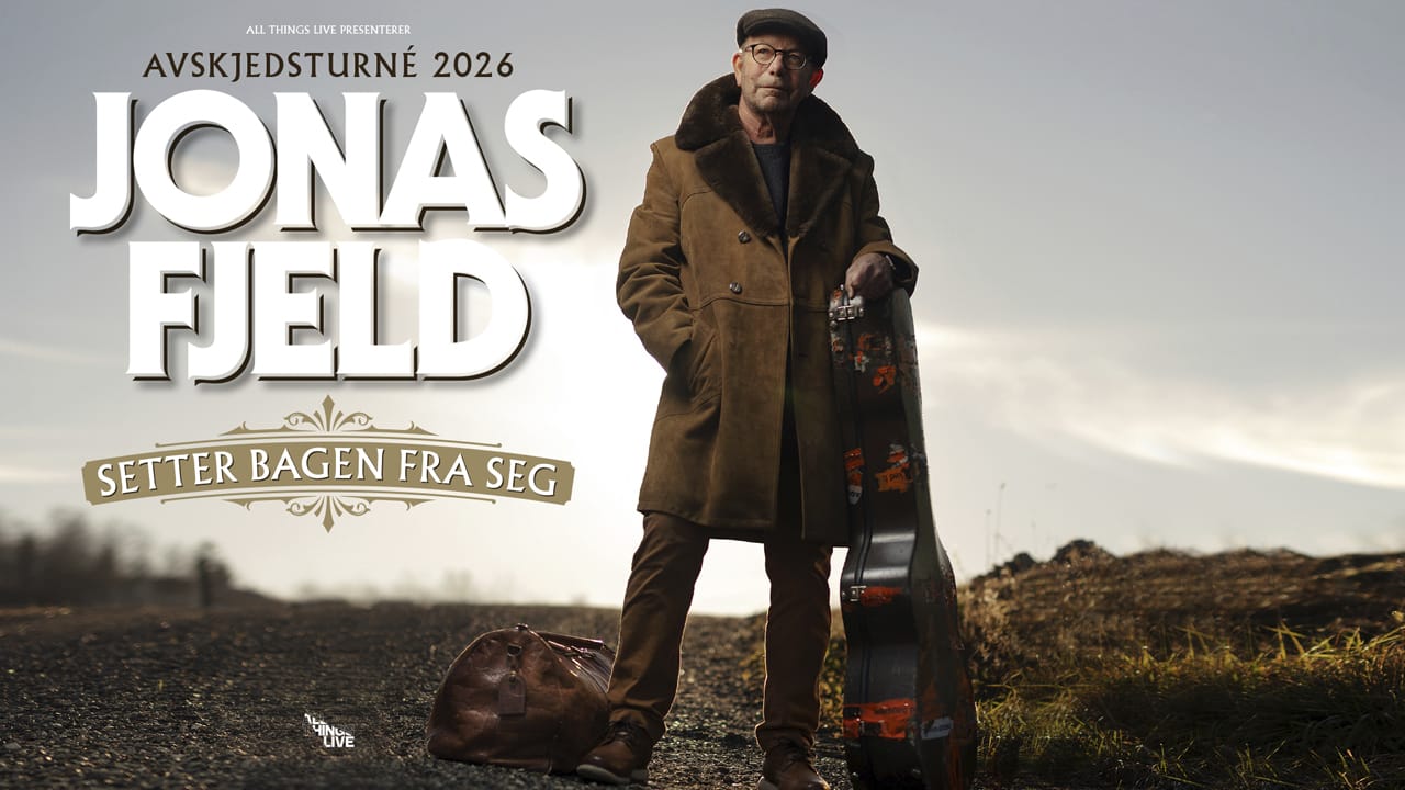 Jonas Fjeld setter bagen fra seg i Larvik